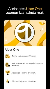 Screenshot 1 - Uber: Peça viagem de carro