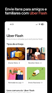 Screenshot 2 - Uber: Peça viagem de carro