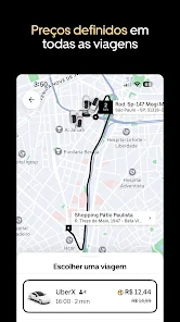 Screenshot 4 - Uber: Peça viagem de carro